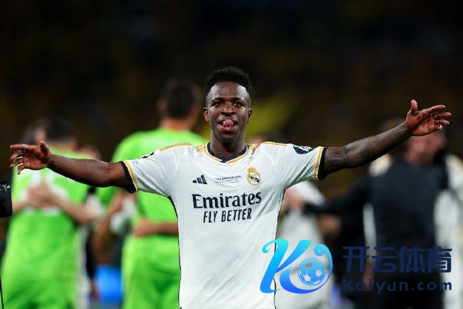 维尼修斯代表皇马40场欧冠 打进22球送出18记助攻